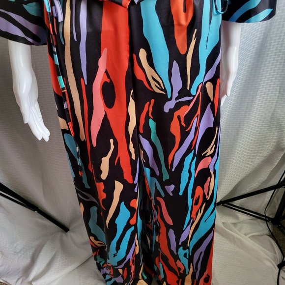 NWT Fashion Nova Multi-Color Pant Set, Color: Multi Color Size: 1X  NWT - Picture 11 of 13